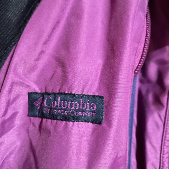 purple columbia coat from the 90s - Picture 3 of 3